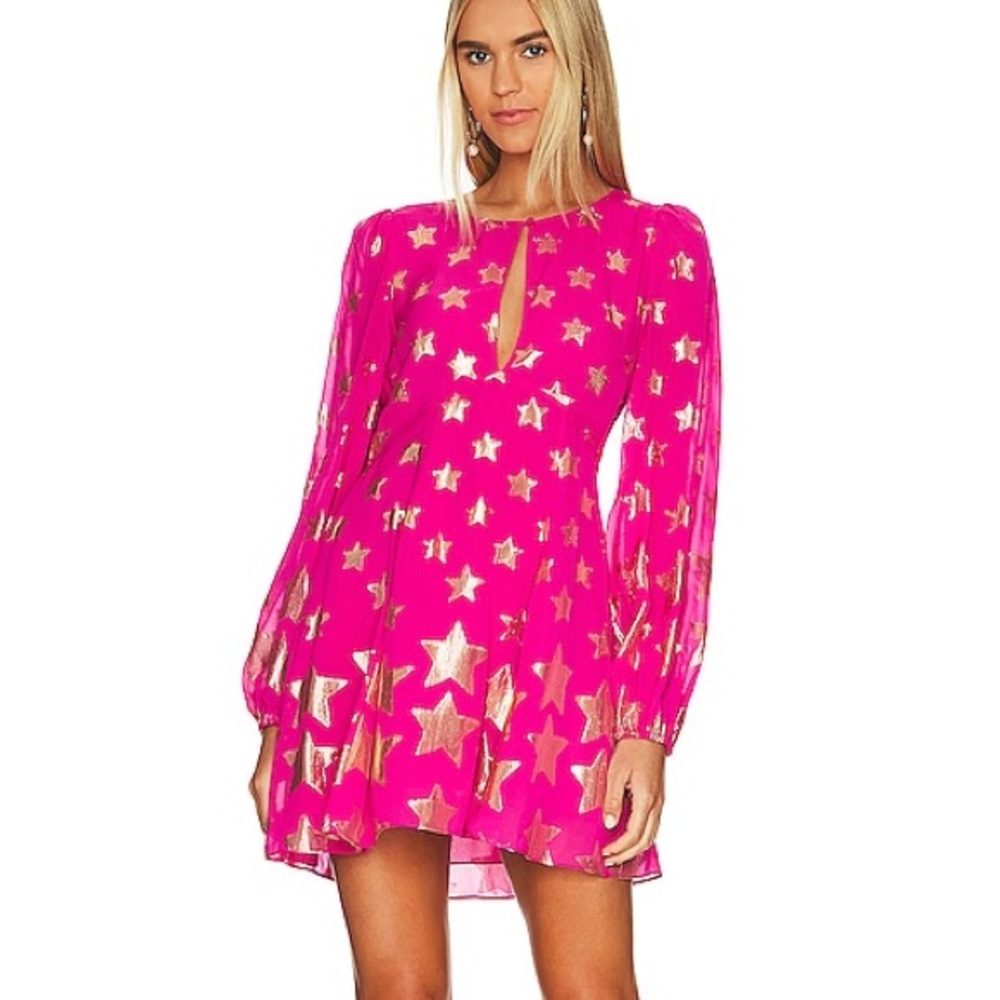 LoveShackFancy Ivette Mini Dress